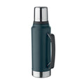Bottiglia a doppio strato 1L blu navy - personalizzabile con logo