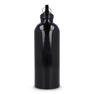 Bottiglia a parete singola in acciaio inossidabile riciclato da 500 ml - personalizzabile con logo