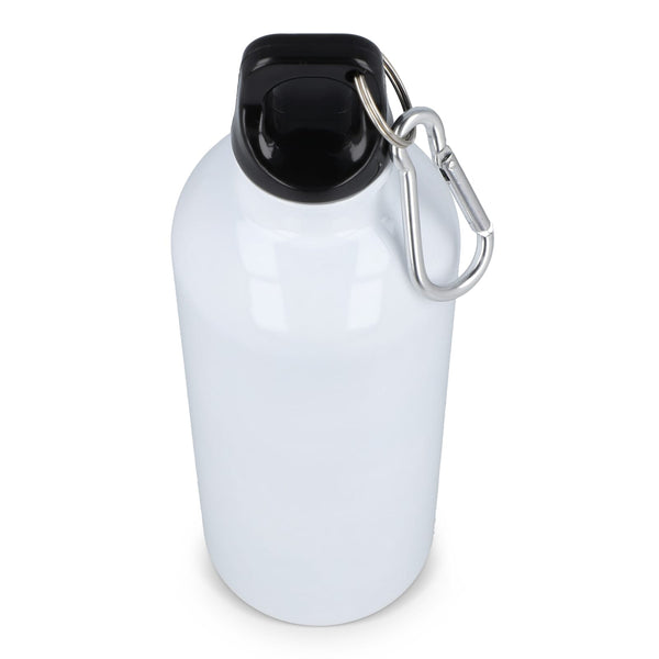 Bottiglia a parete singola in acciaio inossidabile riciclato da 500 ml - personalizzabile con logo