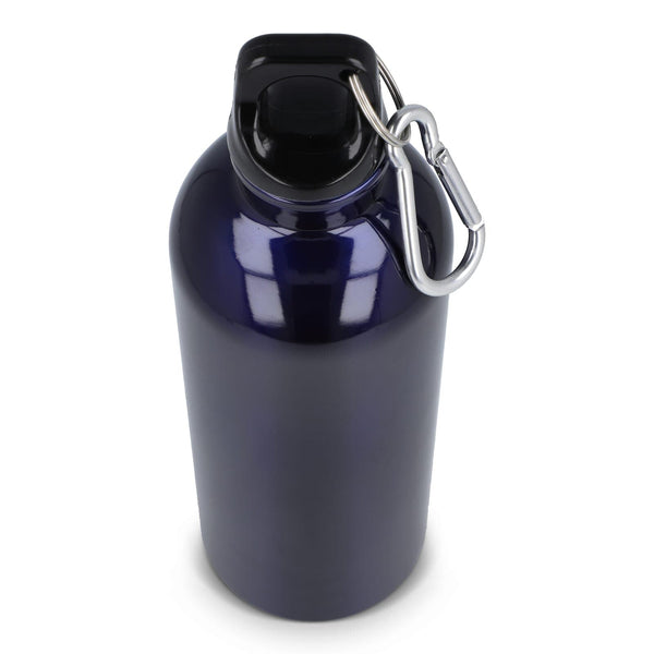 Bottiglia a parete singola in acciaio inossidabile riciclato da 500 ml - personalizzabile con logo