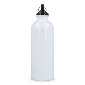 Bottiglia a parete singola in acciaio inossidabile riciclato da 500 ml - personalizzabile con logo