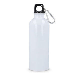 Bottiglia a parete singola in acciaio inossidabile riciclato da 500 ml - personalizzabile con logo