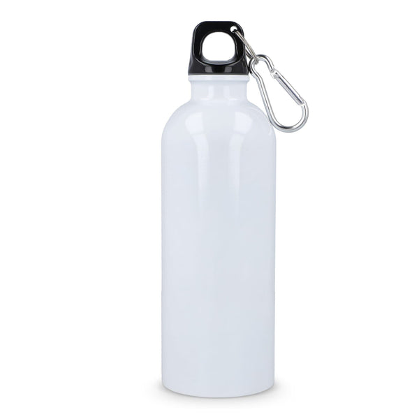 Bottiglia a parete singola in acciaio inossidabile riciclato da 500 ml - personalizzabile con logo