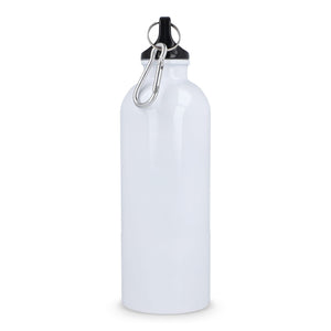 Bottiglia a parete singola in acciaio inossidabile riciclato da 500 ml - personalizzabile con logo