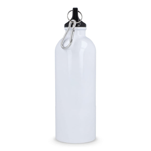 Bottiglia a parete singola in acciaio inossidabile riciclato da 500 ml - personalizzabile con logo