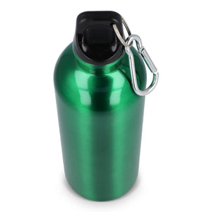 Bottiglia a parete singola in acciaio inossidabile riciclato da 500 ml - personalizzabile con logo