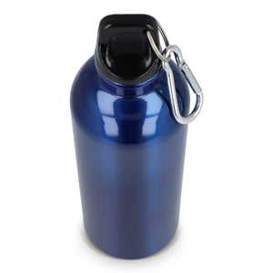 Bottiglia a parete singola in acciaio inossidabile riciclato da 500 ml - personalizzabile con logo
