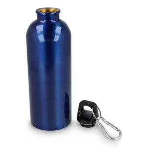 Bottiglia a parete singola in acciaio inossidabile riciclato da 500 ml - personalizzabile con logo