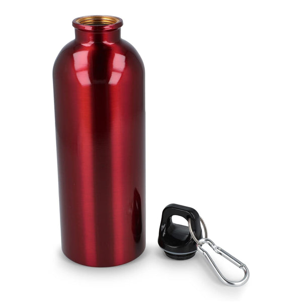 Bottiglia a parete singola in acciaio inossidabile riciclato da 500 ml - personalizzabile con logo