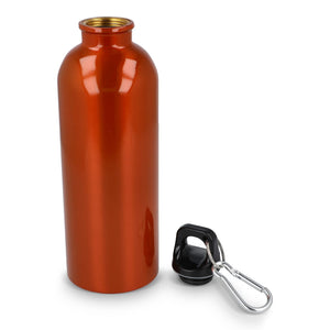 Bottiglia a parete singola in acciaio inossidabile riciclato da 500 ml - personalizzabile con logo