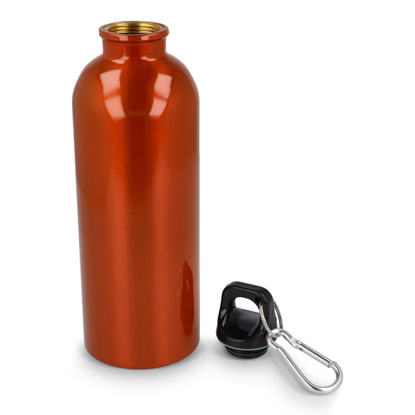 Bottiglia a parete singola in acciaio inossidabile riciclato da 500 ml - personalizzabile con logo