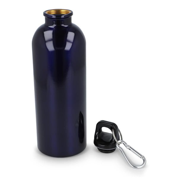 Bottiglia a parete singola in acciaio inossidabile riciclato da 500 ml - personalizzabile con logo