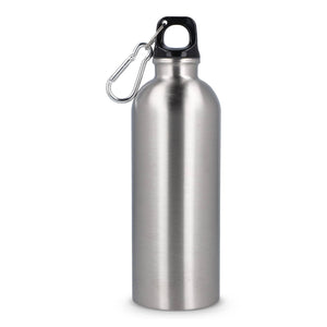 Bottiglia a parete singola in acciaio inossidabile riciclato da 500 ml - personalizzabile con logo