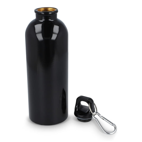Bottiglia a parete singola in acciaio inossidabile riciclato da 500 ml - personalizzabile con logo