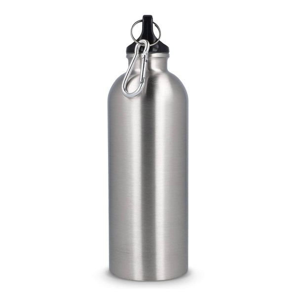 Bottiglia a parete singola in acciaio inossidabile riciclato da 500 ml - personalizzabile con logo