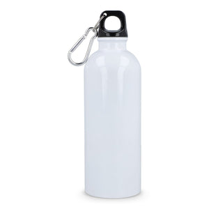 Bottiglia a parete singola in acciaio inossidabile riciclato da 500 ml - personalizzabile con logo