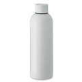 Bottiglia a singolo strato 750 ml Bianco - personalizzabile con logo