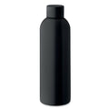 Bottiglia a singolo strato 750 ml Nero - personalizzabile con logo
