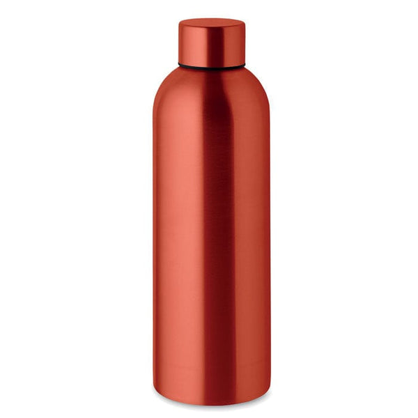 Bottiglia a singolo strato 750 ml Rosso - personalizzabile con logo