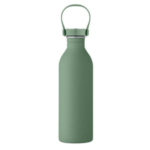 Bottiglia a singolo strato Recycled Inox - personalizzabile con logo