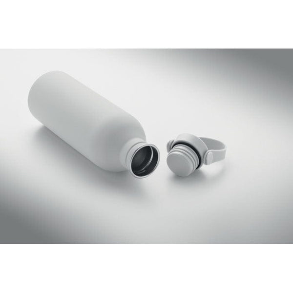 Bottiglia a singolo strato Recycled Inox - personalizzabile con logo