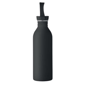 Bottiglia a singolo strato Recycled Inox - personalizzabile con logo