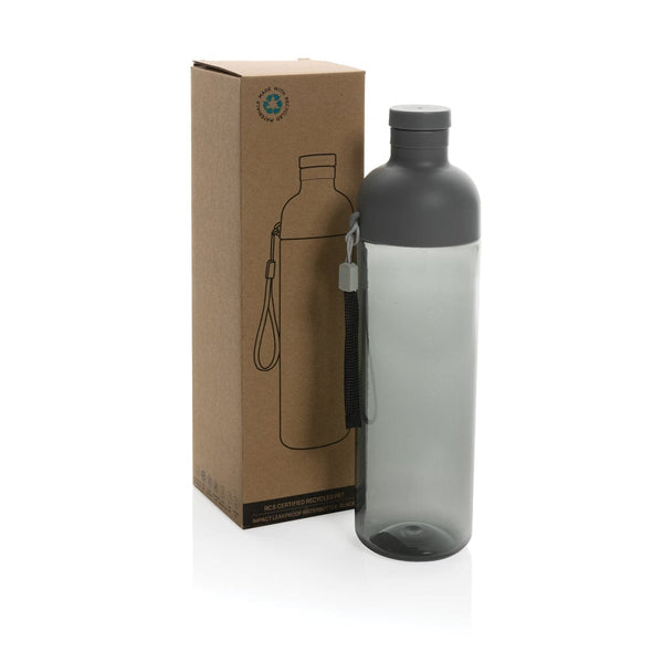 Bottiglia a tenuta stagna in RPET RCS Impact - personalizzabile con logo