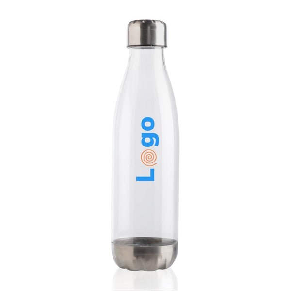 Bottiglia antigoccia con tappo in acciaio 500ml - personalizzabile con logo