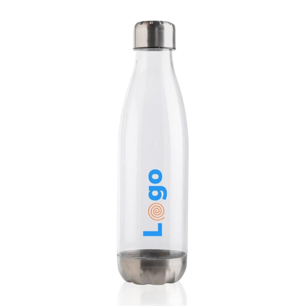 Bottiglia antigoccia con tappo in acciaio 500ml - personalizzabile con logo
