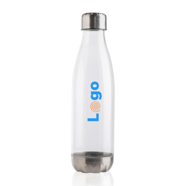 Bottiglia antigoccia con tappo in acciaio 500ml - personalizzabile con logo