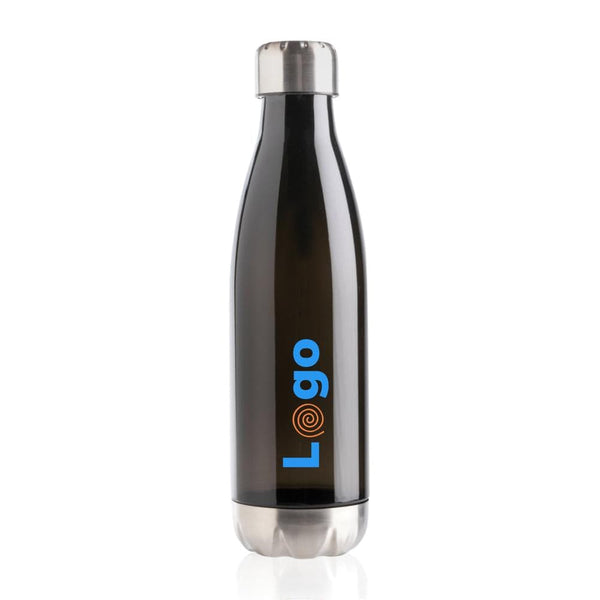 Bottiglia antigoccia con tappo in acciaio 500ml - personalizzabile con logo