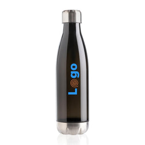 Bottiglia antigoccia con tappo in acciaio 500ml - personalizzabile con logo