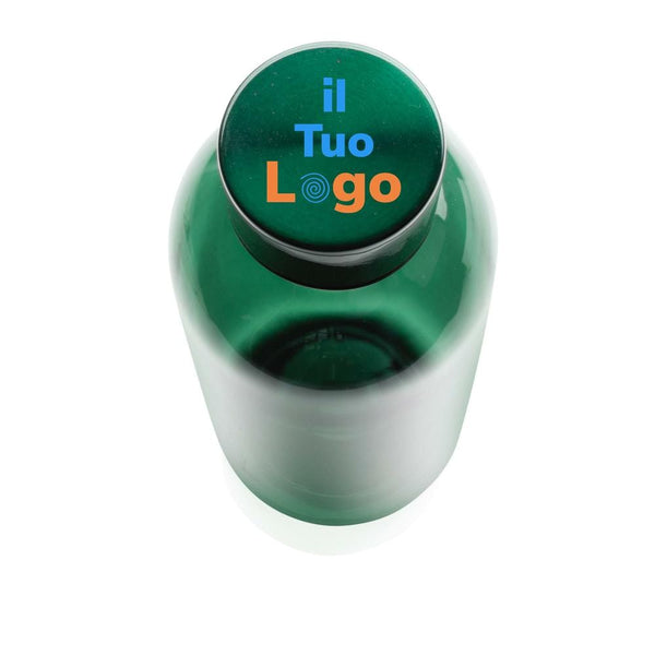 Bottiglia antigoccia con tappo in metallo 620ml - personalizzabile con logo