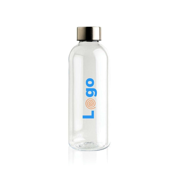Bottiglia antigoccia con tappo in metallo 620ml - personalizzabile con logo