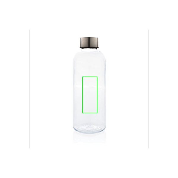 Bottiglia antigoccia con tappo in metallo 620ml - personalizzabile con logo