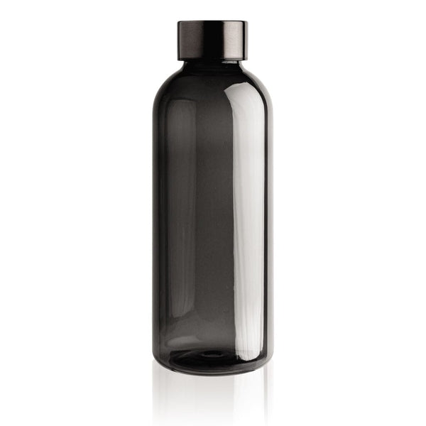 Bottiglia antigoccia con tappo in metallo 620ml nero - personalizzabile con logo