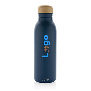 Bottiglia Avira Alcor in acciaio riciclato RCS 600ml - personalizzabile con logo