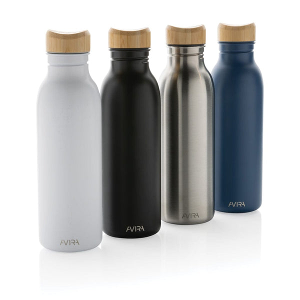 Bottiglia Avira Alcor in acciaio riciclato RCS 600ml - personalizzabile con logo