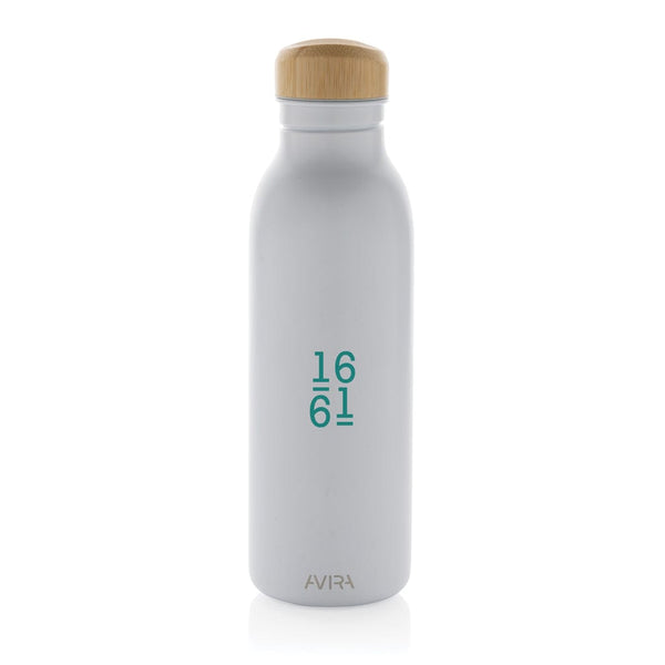 Bottiglia Avira Alcor in acciaio riciclato RCS 600ml - personalizzabile con logo