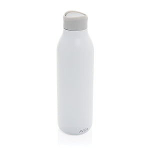 Bottiglia Avira Alok in rAcciaio 360 RCS 600ML bianco - personalizzabile con logo