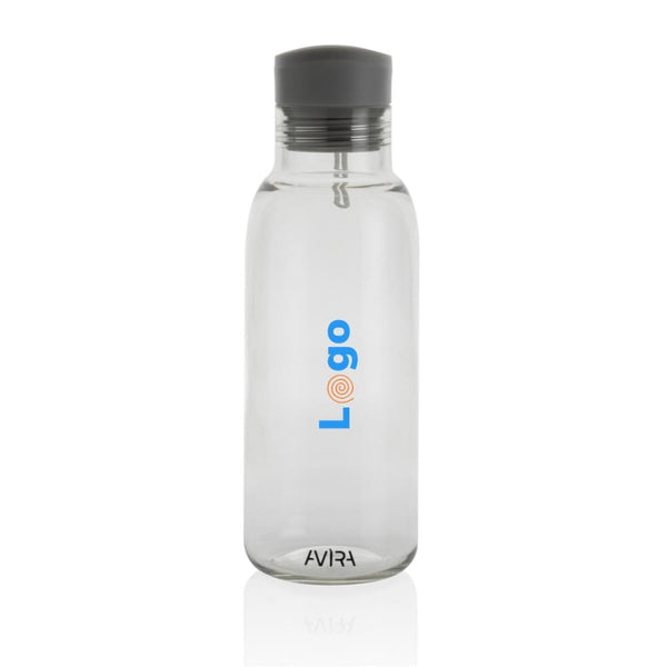 Bottiglia Avira Atik in PET riciclato RCS 500 ML trasparente - personalizzabile con logo