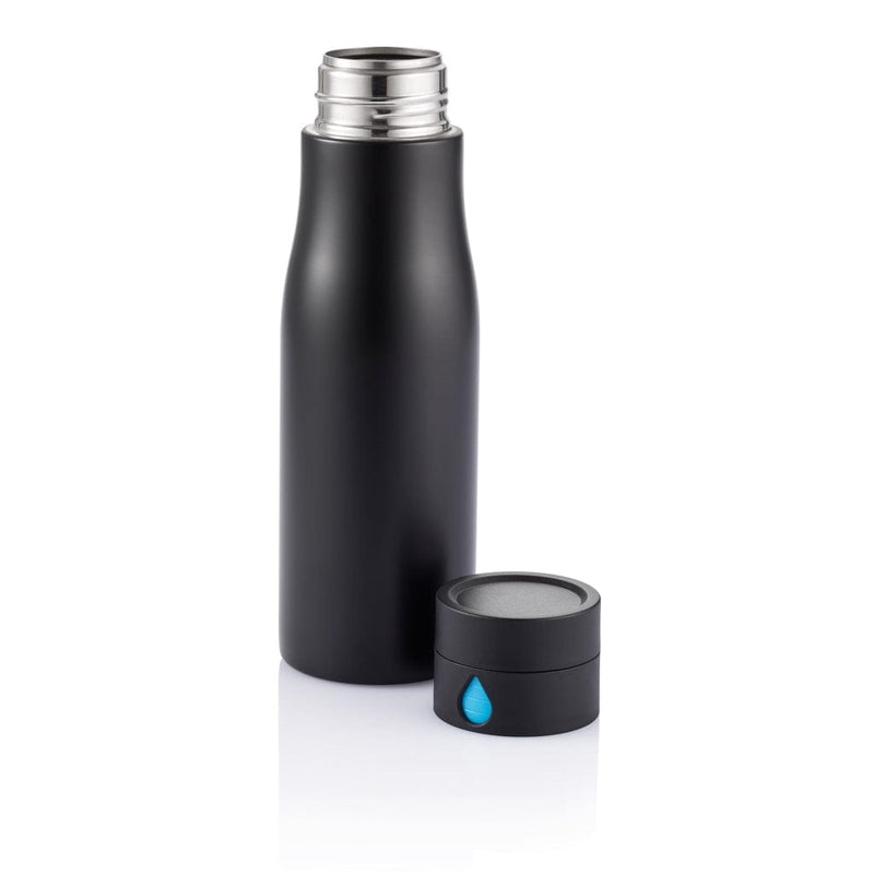 Bottiglia che monitora l’idratazione Aqua Colore: nero, grigio €14.45 - P436.881