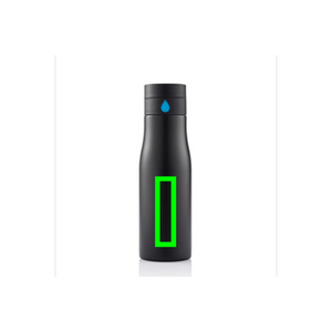 Bottiglia che monitora l’idratazione Aqua - personalizzabile con logo