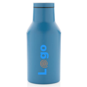 Bottiglia compatta in acciaio riciclato RCS 300ml - personalizzabile con logo