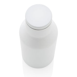 Bottiglia compatta in acciaio riciclato RCS 300ml - personalizzabile con logo