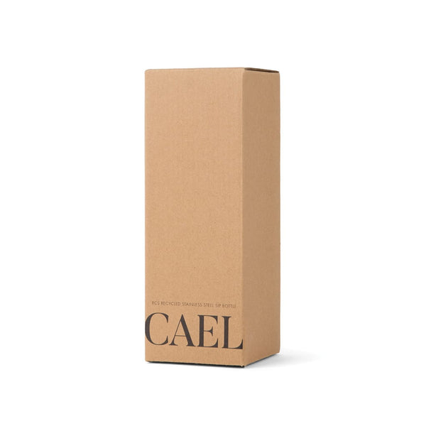 Bottiglia con beccuccio VINGA Cael in rAcciaio RCS 600ML - personalizzabile con logo