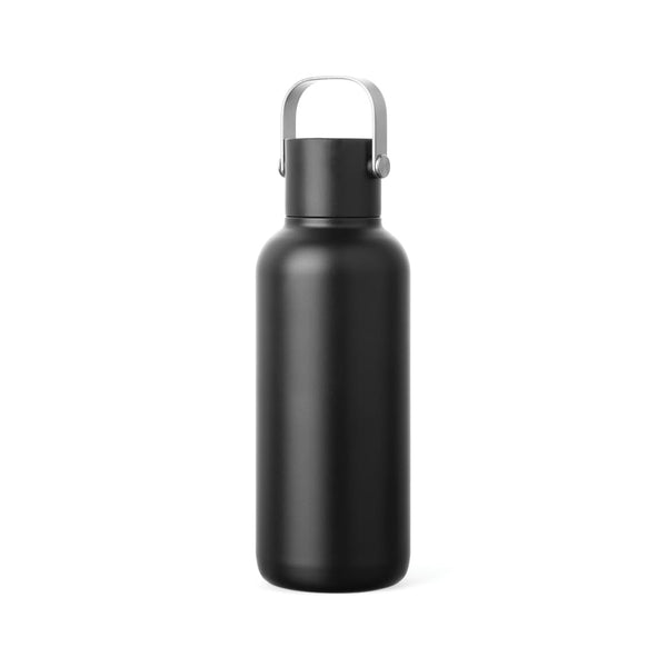 Bottiglia con beccuccio VINGA Cael in rAcciaio RCS 600ML - personalizzabile con logo
