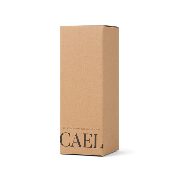 Bottiglia con beccuccio VINGA Cael in rAcciaio RCS 600ML - personalizzabile con logo