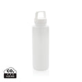 Bottiglia con manico in RPPRCS bianco - personalizzabile con logo