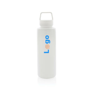 Bottiglia con manico in RPPRCS - personalizzabile con logo